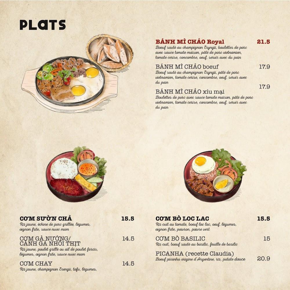 La Cà Restaurant - Menu Image 1