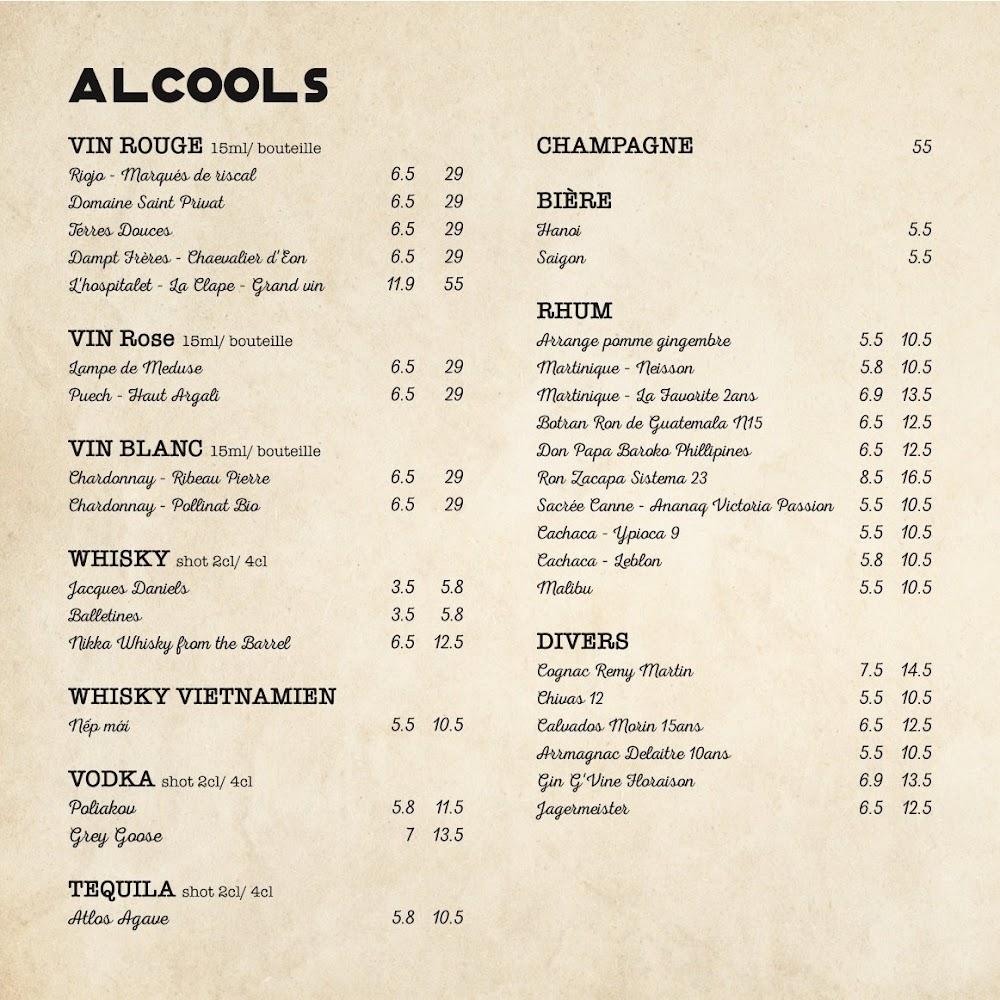 La Cà Restaurant - Menu Image 3